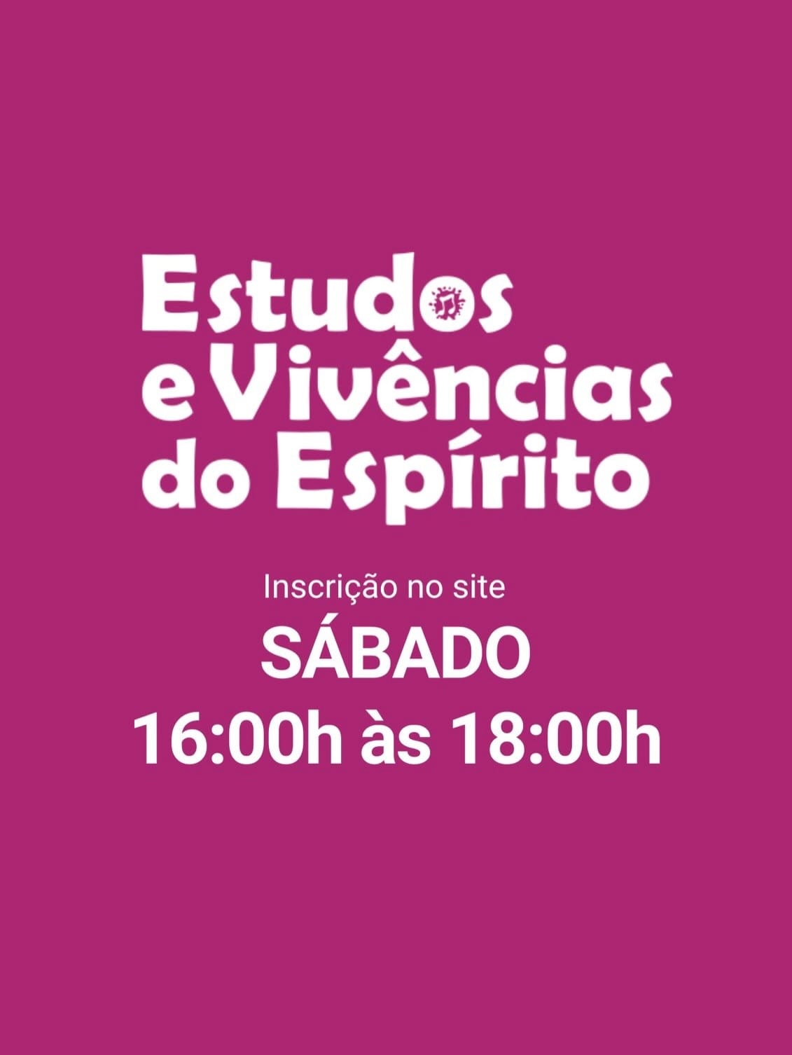 Estudos e Vivências Espíritas