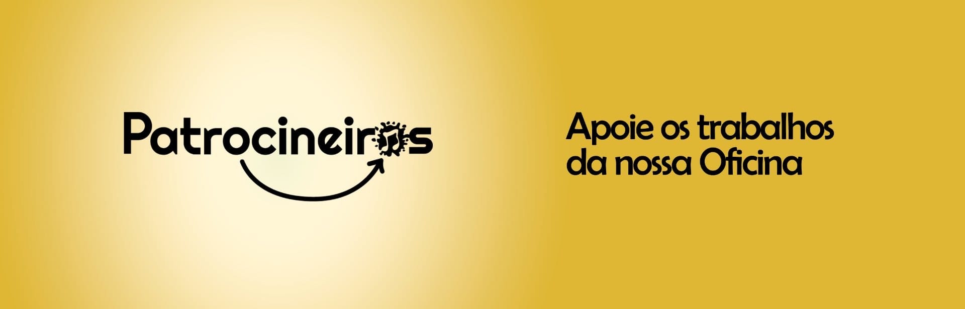 Seja um Patrocinador da Oficina